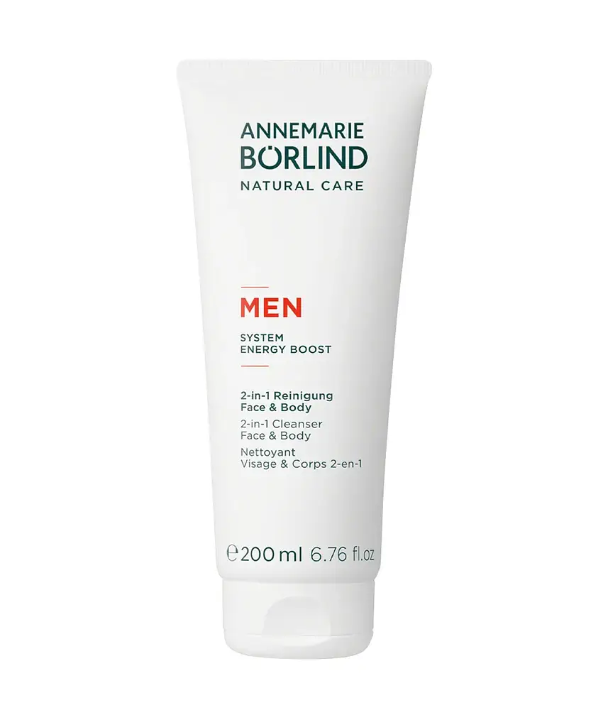Annemarie Börlind Men System Energy Boost 2-In-1 Cleanser Face & Body