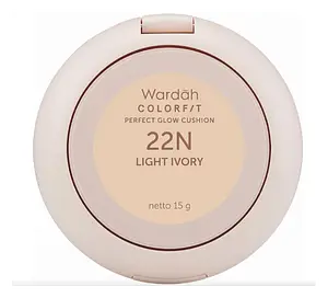 Wardah Colorfit Perfect Glow Cushion 22N Light Ivory