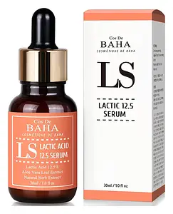 Cos De BAHA Lactic Acid 12.5% Face Peel Serum with HA
