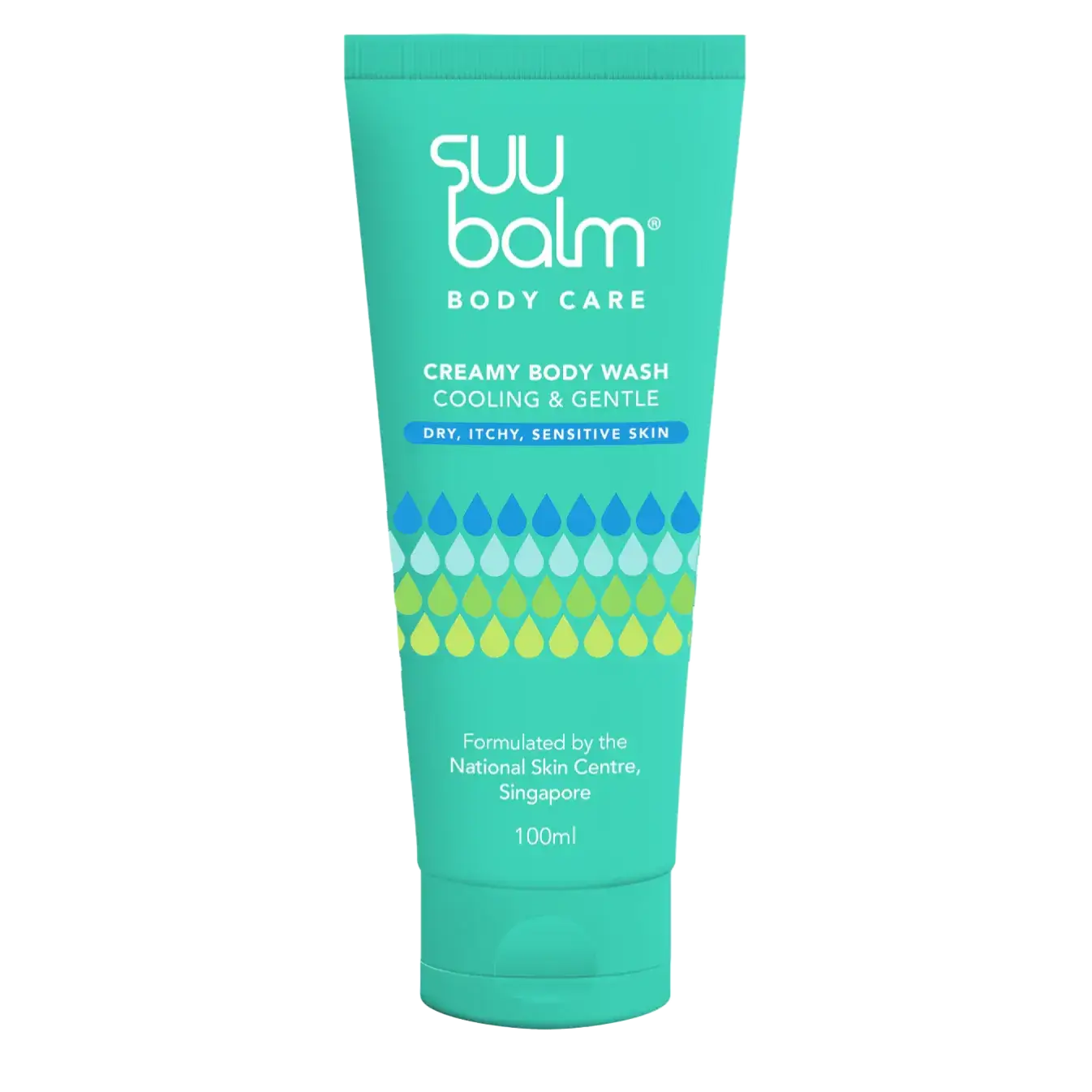 Suu Balm Creamy Body Wash Cooling & Gentle
