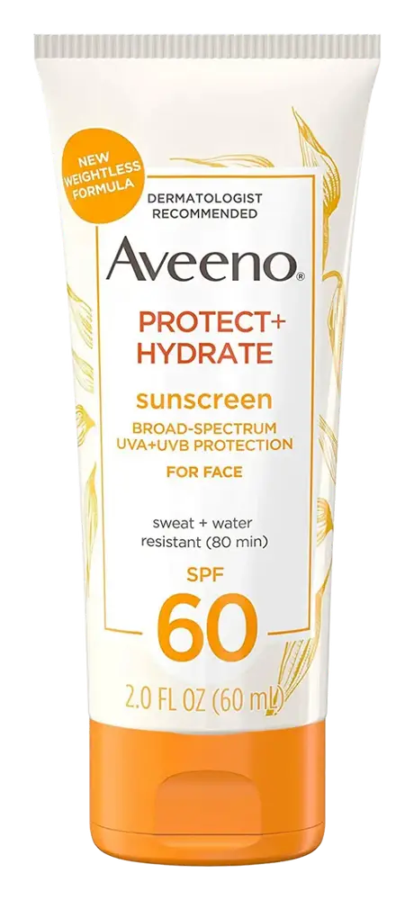 Aveeno Protect + Hydrate Sunscreen For Face SPF 60