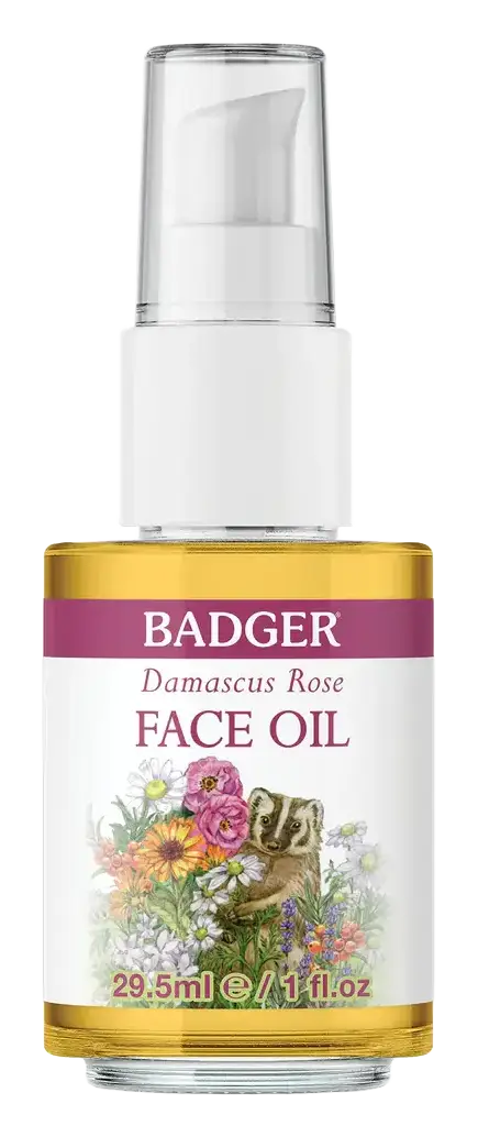 Badger Face Oil Damascus Rose