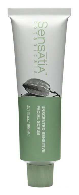 Sensatia Botanicals Unscented Sensitive Facial Scrub