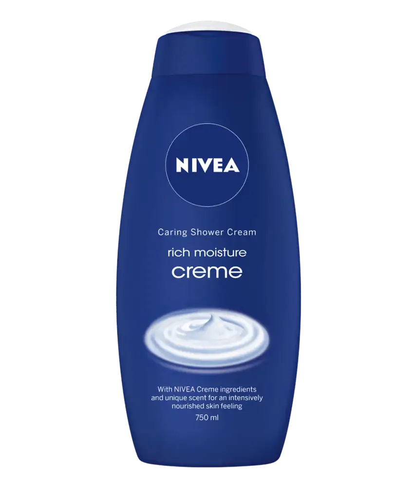 Nivea Rich Moisture Creme Caring Shower Cream UK
