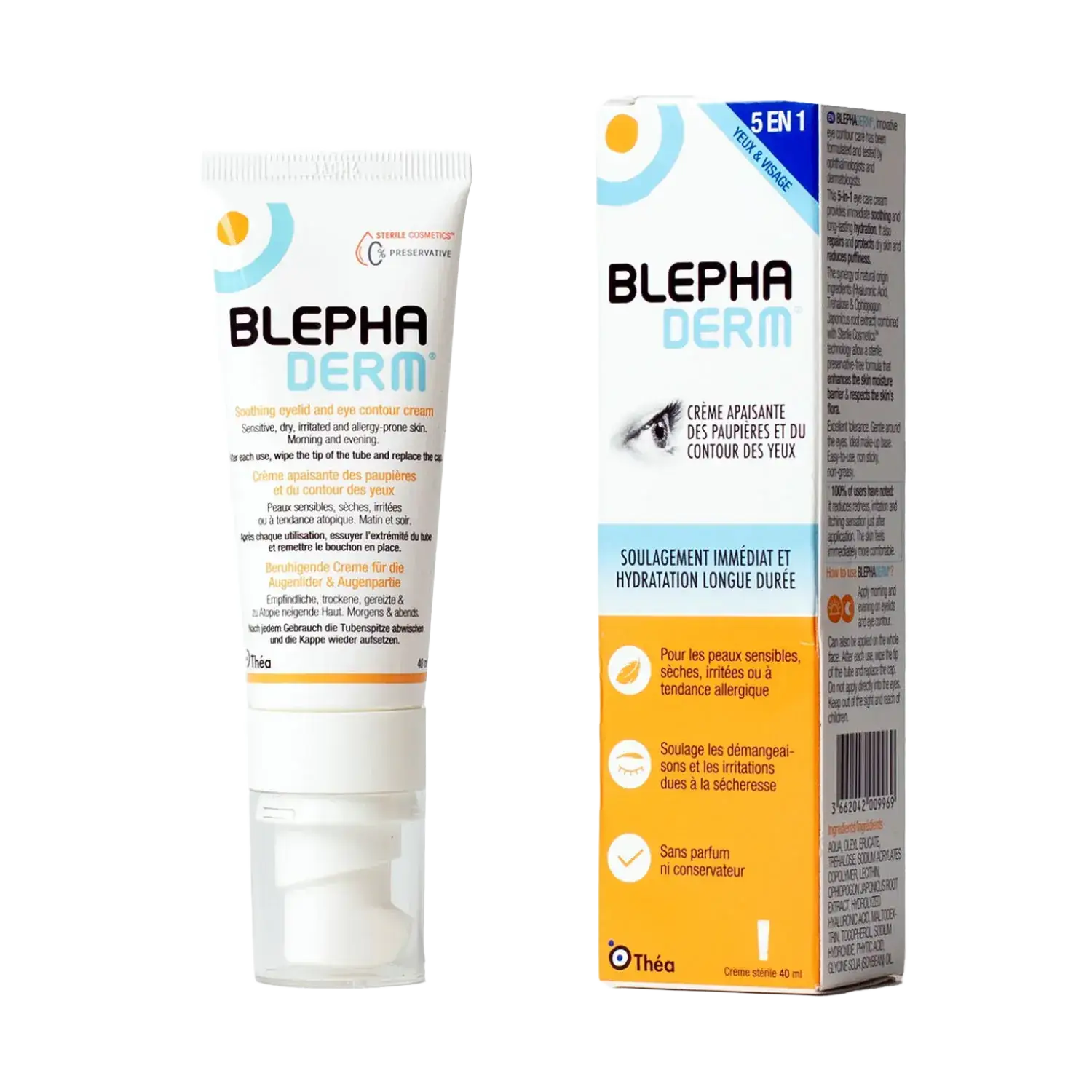 Théa Blephaderm Soothing Eyelid & Eye Contour Cream Canada