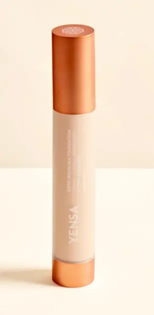 YENSA SUPER SERUM SILK NATURAL GLOW HYDRATING PEPTIDE FOUNDATION FOR RADIANT SKIN Fair Cool
