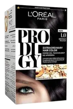 L'Oreal Prodigy Ammonia Free Hair Color 01 Deep Black