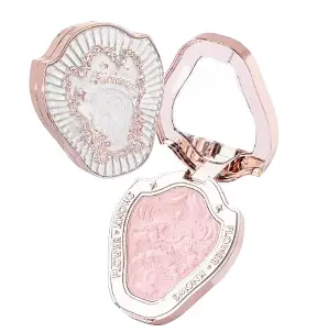 Flower Knows Unicorn Embossed Blush 1 Snowy Pearl