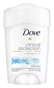 Dove Clinical Protection Antiperspirant Deodorant Stick Original Clean