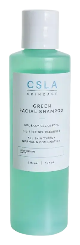 CSLA Skincare Green Facial Shampoo