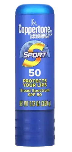 Coppertone Sport Sunscreen Lip Balm SPF 50