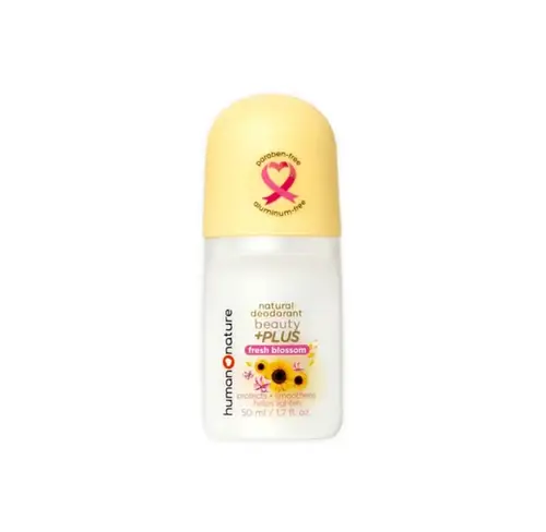 Human Nature Natural Deodorant Beauty+ Plus with Sunflower Beauty Oil Fresh Blossom