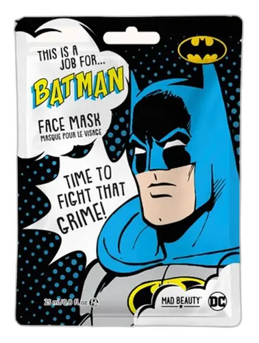 Mad Beauty Warner Brothers DC Face Masks Batman
