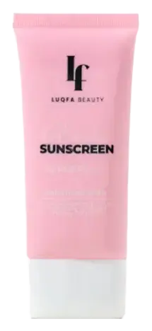 Luqfa Beauty Glowy Sunscreen SPF 50