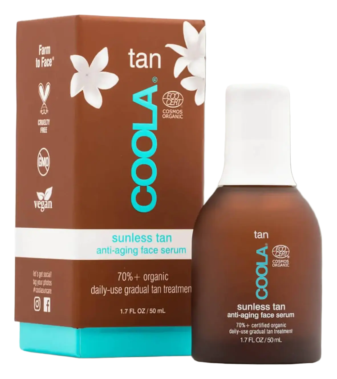 COOLA Organic Sunless Tan Anti-Aging Face Serum