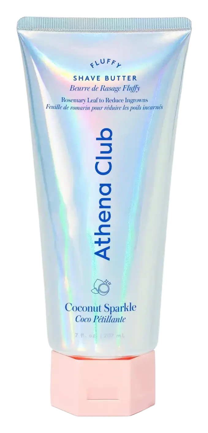 Athena Club Fluffy Shave Butter Coconut Sparkle