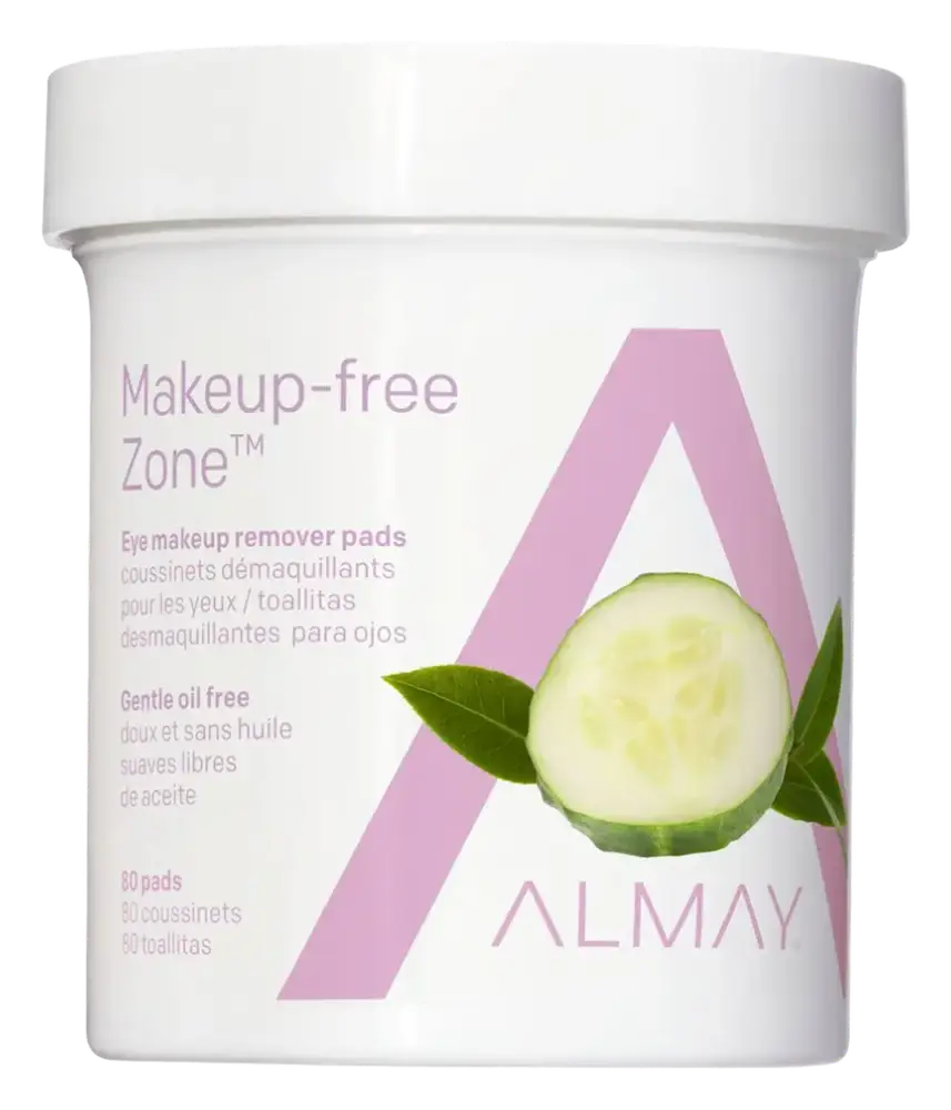 Almay Gentle Oil Free Makeup-Free Zone Eye Makeup Remover Pads