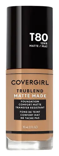 Covergirl TruBlend Matte Made Liquid Foundation T80