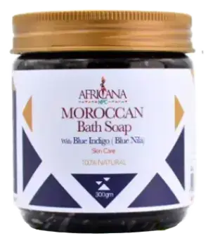 Africana NPC Africana Moroccan Bath Soap Blue Indigo