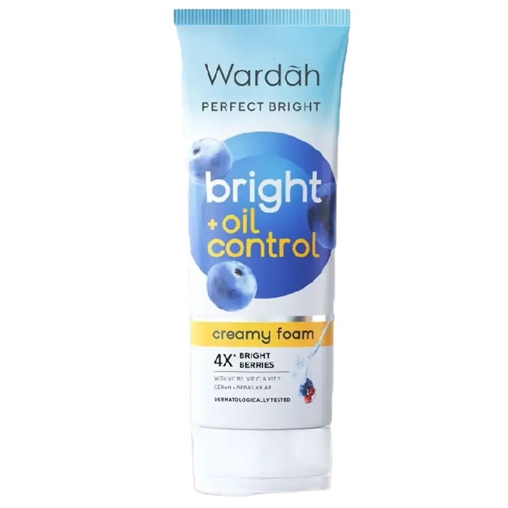 Wardah Perfect Bright Creamy Foam Bright + Oil Control