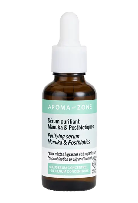 Aroma-Zone Manuka & Postbiotics Purifying Serum