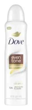 Dove Even Tone Antiperspirant Dry Spray Shea Butter & Vanilla