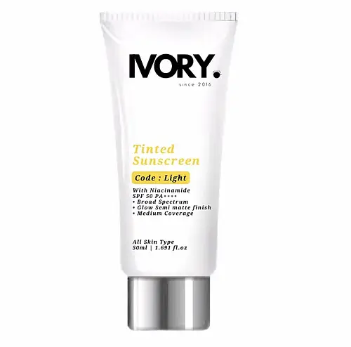 Ivory Tinted Sunscreen SPF 50 Light