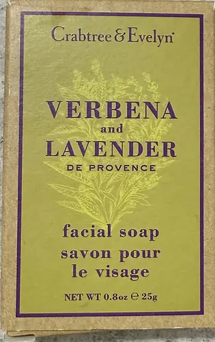 Crabtree & Evelyn Verbena And Lavender De Provence Facial Soap Bar