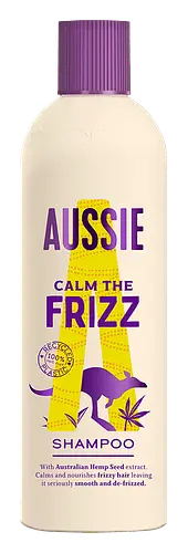 Aussie Calm The Frizz Shampoo with Hemp