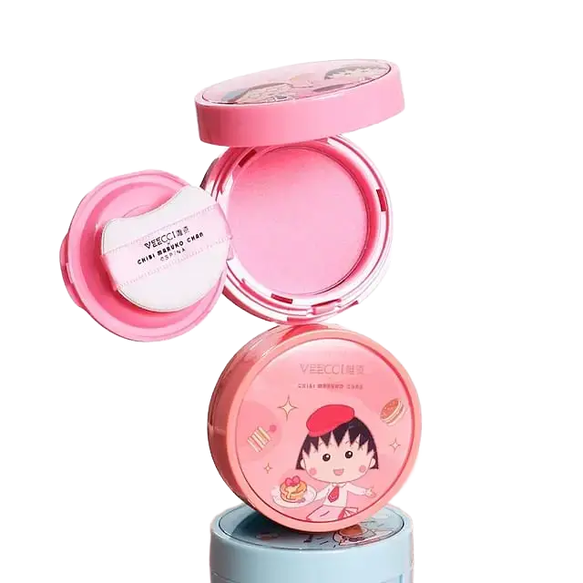 Veecci Touch Cushion Blush Chibi Maruko Chan Edition M01 Guava Pink