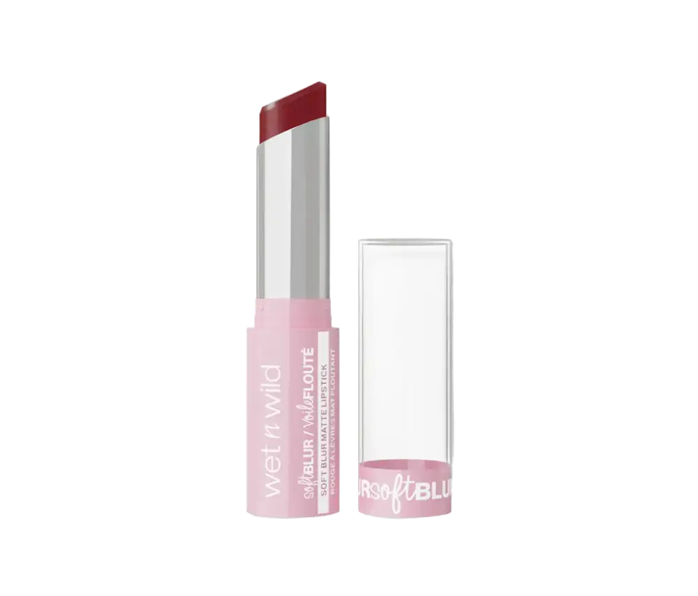 Wet n Wild Soft Blur Matte Lipstick Homecoming Queen
