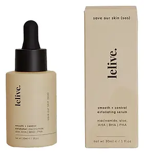 Lelive Save Our Skin (SOS) Smooth + Control Exfoliating Serum