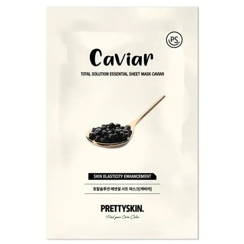 Pretty Skin Total Solution Essential Sheet Mask Caviar