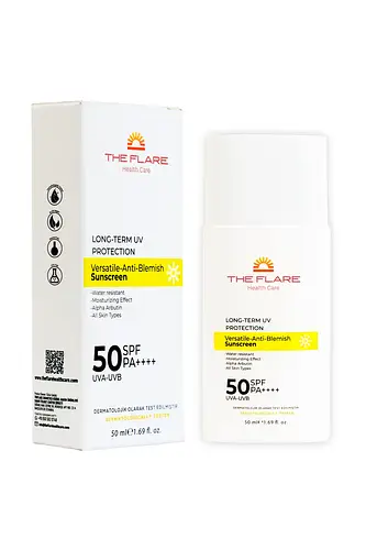 The Flare Health Care Versatile Anti-Blemish Sun Cream