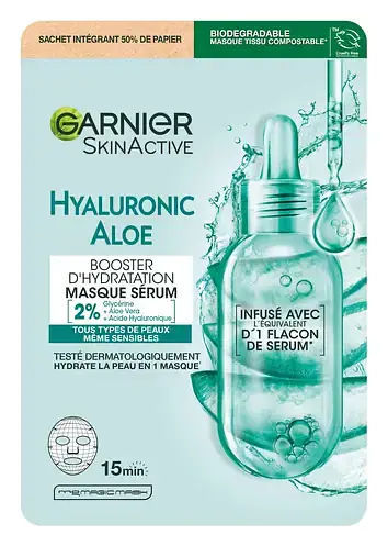 Garnier Hyaluronic Aloe Hydration Booster Sheet Mask
