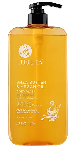 Luseta Body Wash Shea Butter & Argan Oil