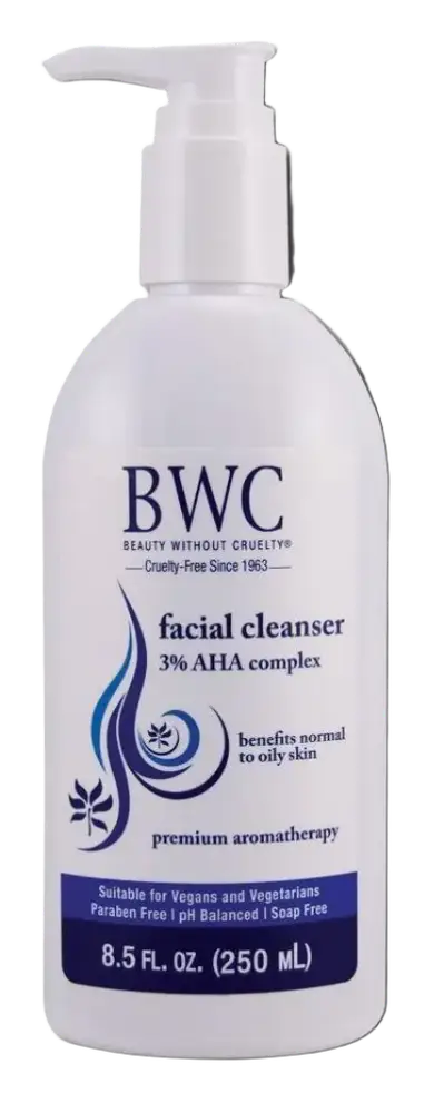 Beauty Without Cruelty Facial Cleanser 3% AHA Complex