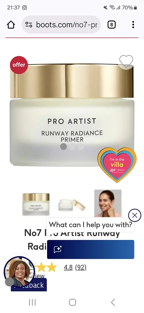 No7 Pro Artist Runway Radiance Primer