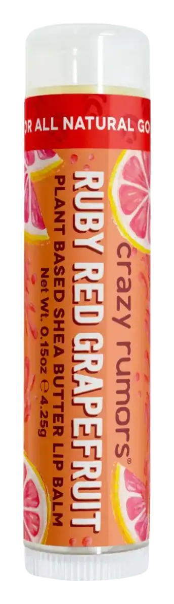 Crazy Rumors Lip Balm Ruby Red Grapefruit