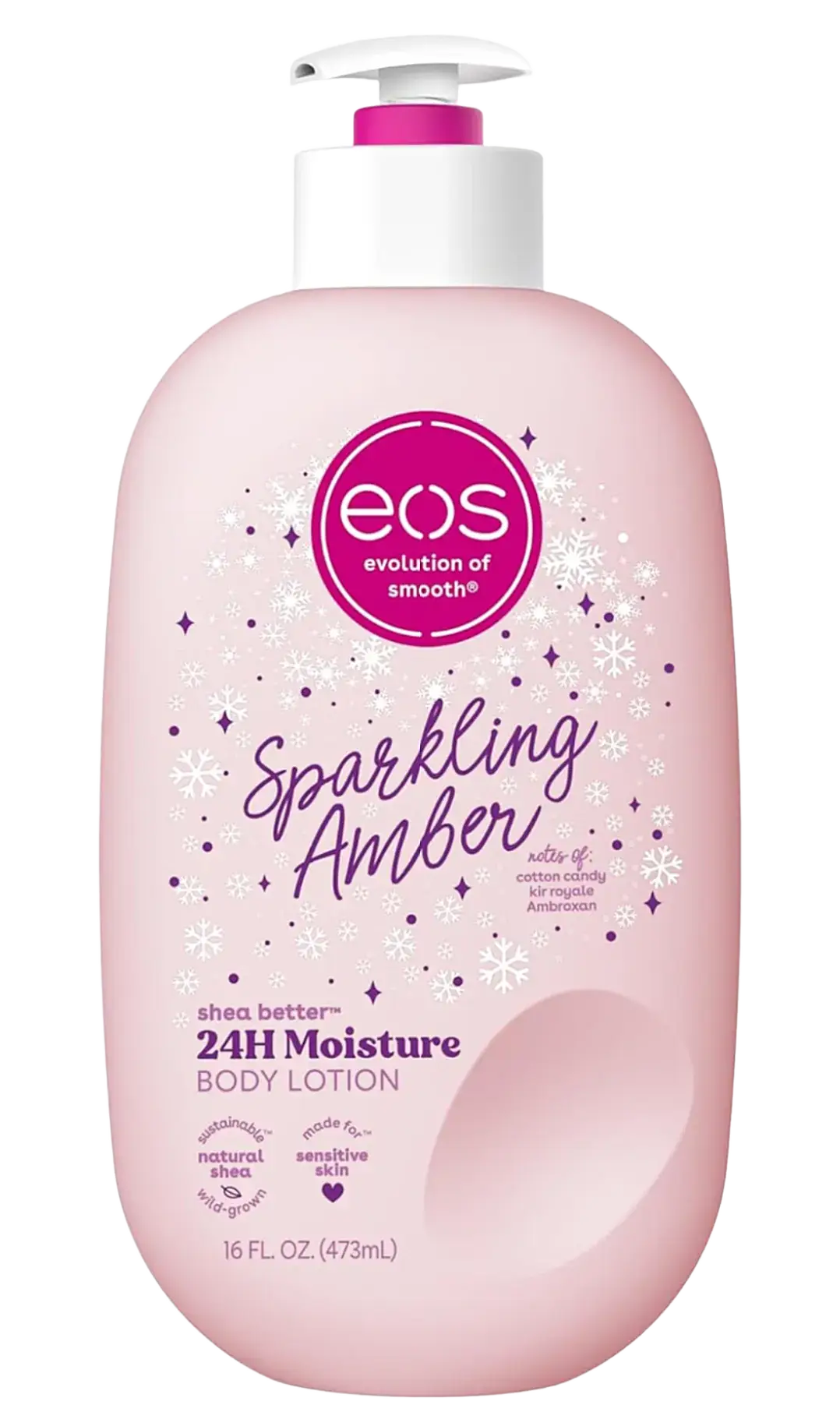 EOS Shea Better Moisture Body Lotion Sparkling Amber