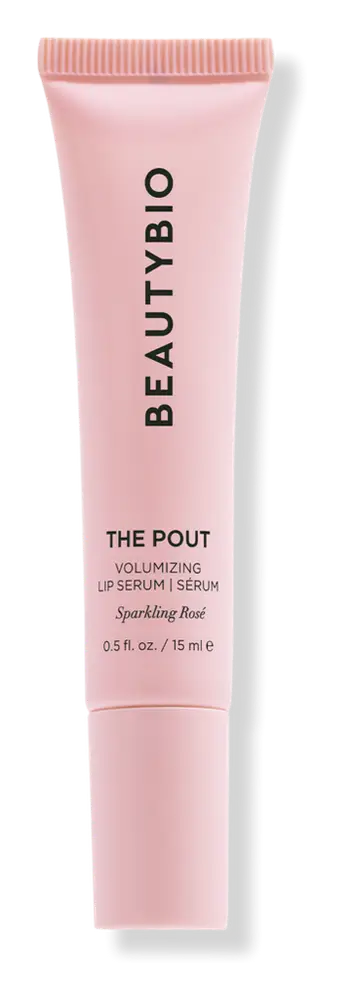BeautyBio The Pout Sparkling Rosé Volumizing Lip Serum