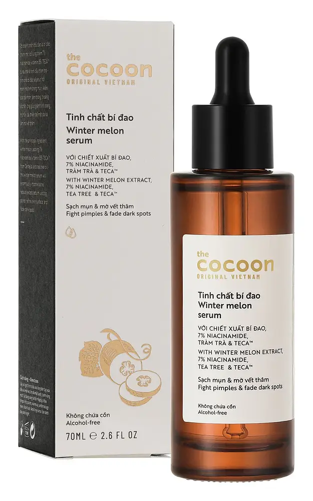 The Cocoon Vietnam Winter Melon Serum N7 Fight Pimples & Fade Dark Spots