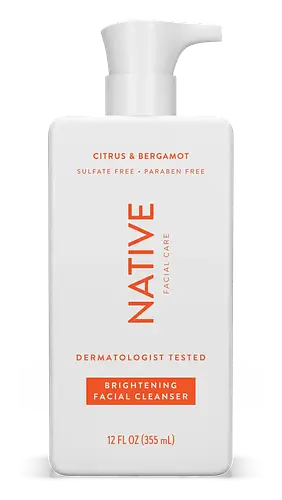Native Citrus & Burgamot Brightening Facial Cleanser