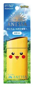 Anessa Pokemon Perfect UV Sunscreen Skincare Milk SPF 50+ Pikachu