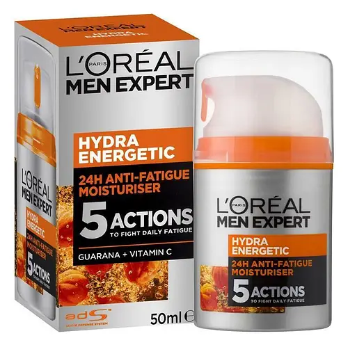 L'Oreal Hydra Energetic Anti-Fatigue Moisturizing Lotion 5 Actions