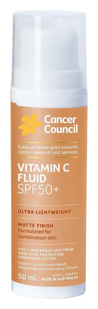 Cancer Council Vitamin C Fluid SPF 50+