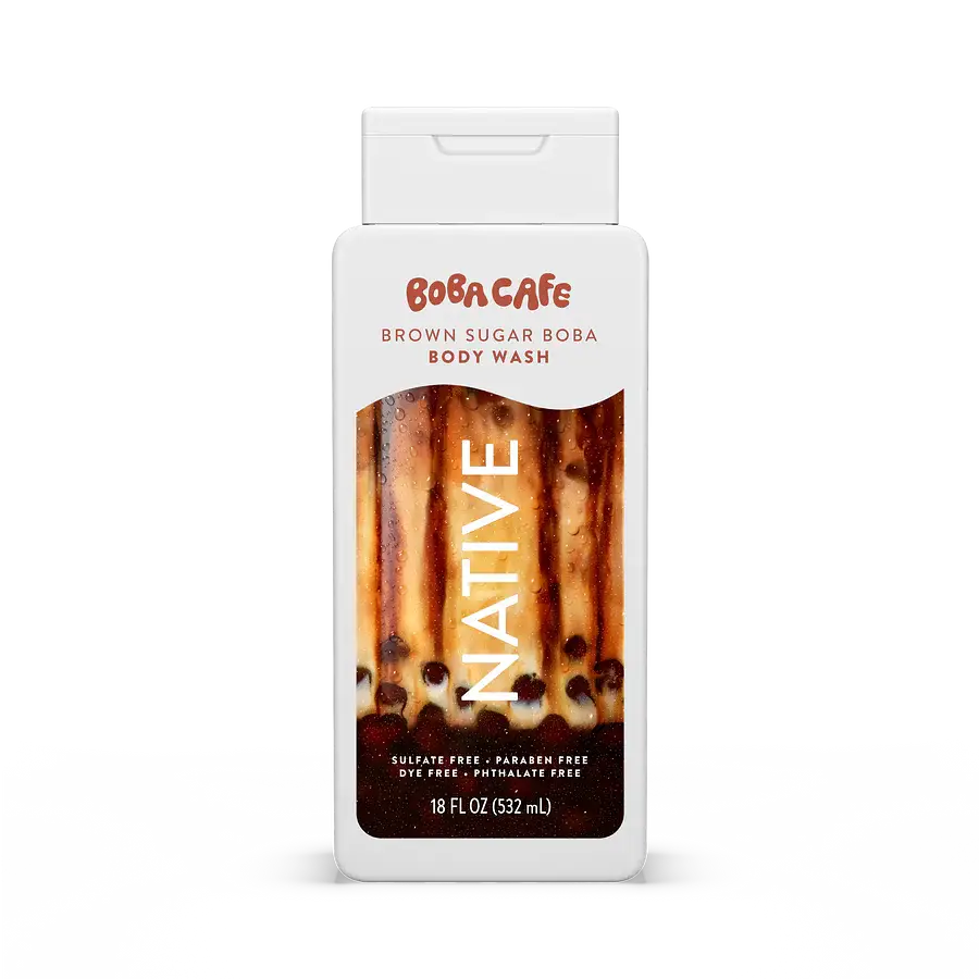 Native Body Wash Brown Sugar Boba