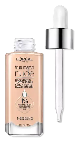 L'Oreal True Match Nude Hyaluronic Tinted Serum 1-2.5 Rosy Light