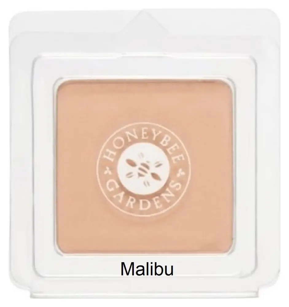 Honeybee Gardens Pressed Mineral Powder Foundation Malibu