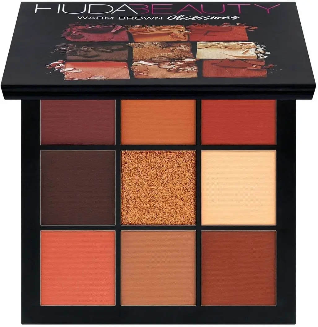 Huda Beauty Warm Brown Obsessions Eyeshadow Palette